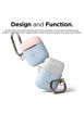 صورة Elago Airpods 2 Duo Hang case  Pink White