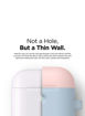 صورة Elago Airpods 2 Duo Hang case  Pink White