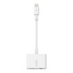 صورة Belkin 3.5mm Audio + Charge RockStar Adapter White