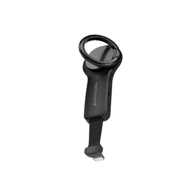 صورة Porodo Lightning Adapter With Grip Black