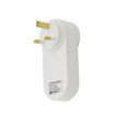 صورة Porodo Lifestyle Smart Wifi Plug with Dual USB Charge - White