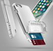 صورة Spigen iPhone 7 Flip Armor Satin Silver