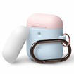 صورة Elago Airpods 2 Duo Hang case  Pink White