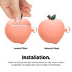 صورة Elago Airpods 1st & 2nd Gen Peach Hang Case, Peach