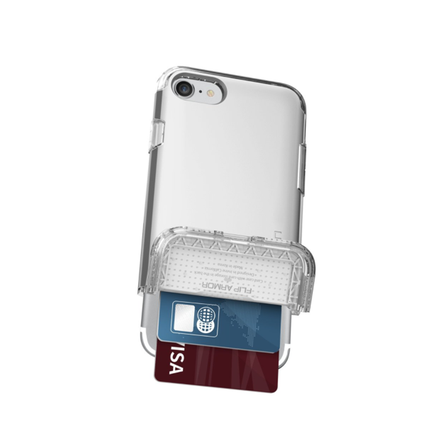 صورة Spigen iPhone 7 Flip Armor Satin Silver