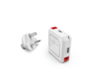 صورة Allocacoc 5000mAh charger & 4-Port USB, White