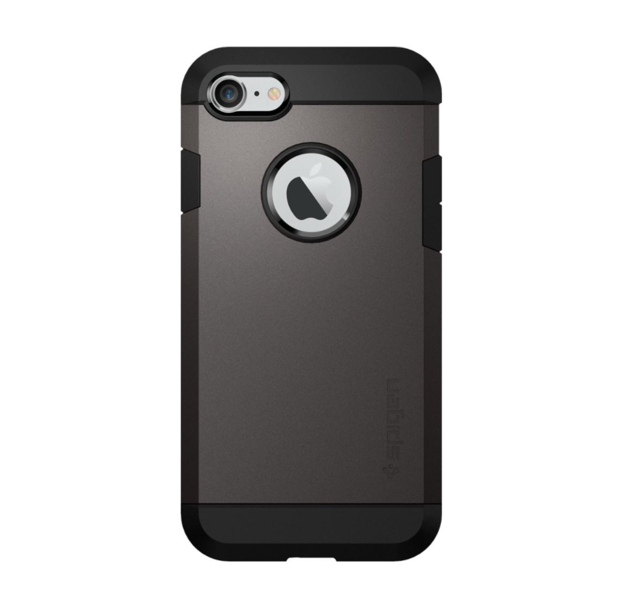 صورة Spigen iPhone 7 Tough Armor Gun Metal