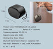صورة Yesido YSW03 Mini Speaker Black