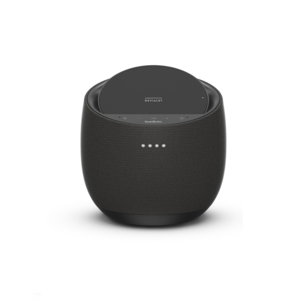 صورة Belking Soundform Elite Hi-Fi Smart Speaker with Wirekess Charger Black