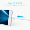 صورة Anker 10 ft. Powerline II with Lightning Connector Cable White