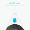 صورة Anker 10 ft. Powerline II with Lightning Connector Cable White