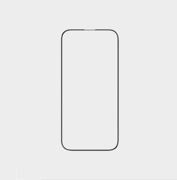 صورة Green iPhone 14 Max 9H Steve Glass Screen Protector