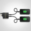 صورة OtterBox 50W UK Wall Charger|1X USB-C 30W + 1X USB-C 20W, Black