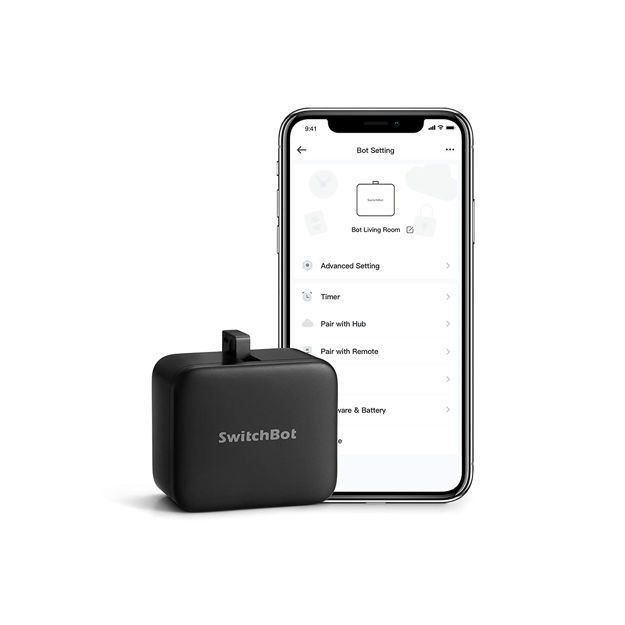 صورة SwitchBot Smart Switch Button Pusher, Black