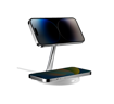 صورة SwitchEasy 15W MagPower 2-in-1 Magnetic Wireless Charging Stand, White