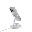 صورة SwitchEasy 15W MagPower 2-in-1 Magnetic Wireless Charging Stand, White