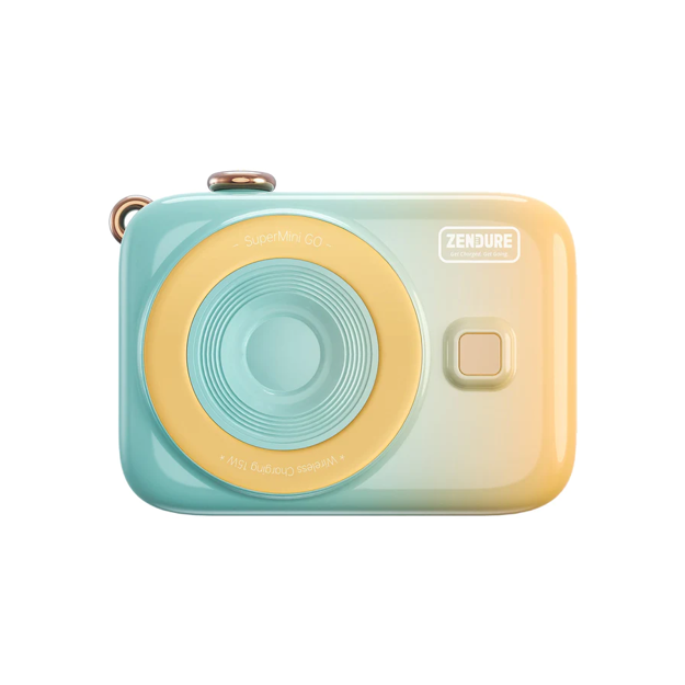 صورة Zendure 10000mAh 15W Super Mini Go, Sunset Cyan