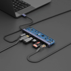 صورة Powerology PD100W 7-in-1 USB-C Multi Hub, Gray