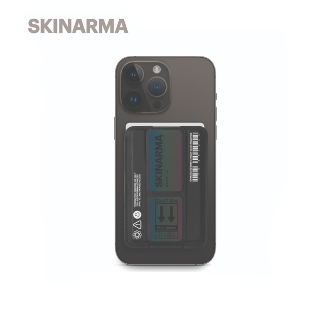 صورة SKINARMA KADO MAG SAFE CARD HOLDER WITH GRIPSTAND KIRA KOBAI