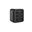صورة Brave BMP-006 45W 6-Ports PD Travel Adapter, Black