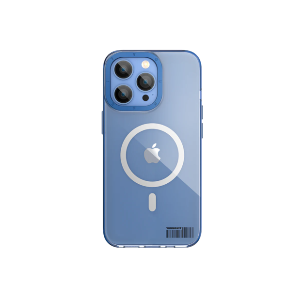 صورة YOUNGKIT IPHONE 14 PRO MAGESAFE LIULI MIRROR, BLUE