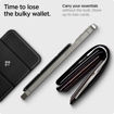 صورة Spigen iPhone 12 /13 Magnetic(Magsafe) Card Wallet Smart Fold Black