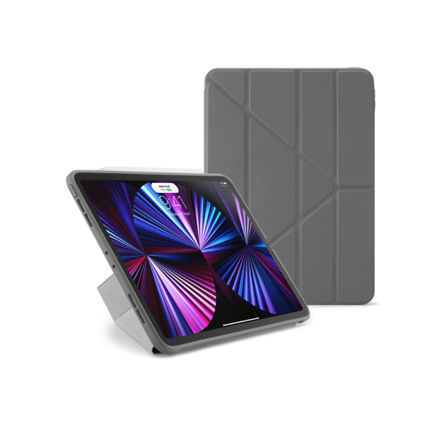 صورة Pipetto iPad Pro 12.9 (2021/2020/2018) Origami No1 Original, Grey