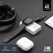 صورة Bazic 4000mAh GoPower Portable Watch Charger, White