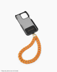صورة Ideal of Sweden Phone Wristlet Strap, Orange Sorbet