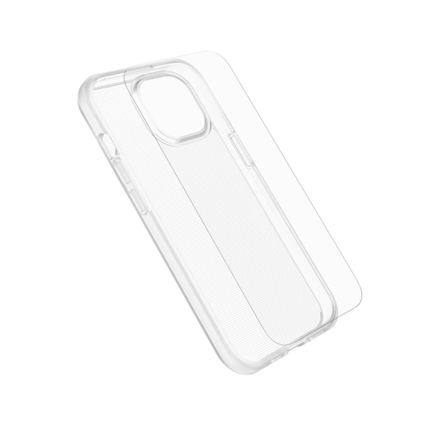 iCityOtterBox iPhone 15 Pro Max React + Glass, Clear