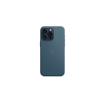 صورة Apple iPhone 15 Pro Max FineWoven Case, Pacific Blue