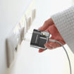 صورة Powerology 35W Crystalline Series Dual PD GaN Charger, Transparent