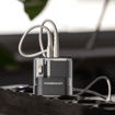 صورة Powerology 35W Crystalline Series Dual PD GaN Charger, Transparent