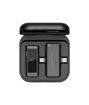 صورة Powerology MFI Dual Connector Lavalier Microphone, Black