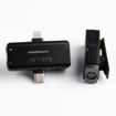 صورة Powerology MFI Dual Connector Lavalier Microphone, Black