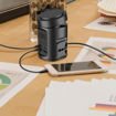 صورة Powerology 65W PD MagSafe Power Hub 2200W Universal Socket, Black