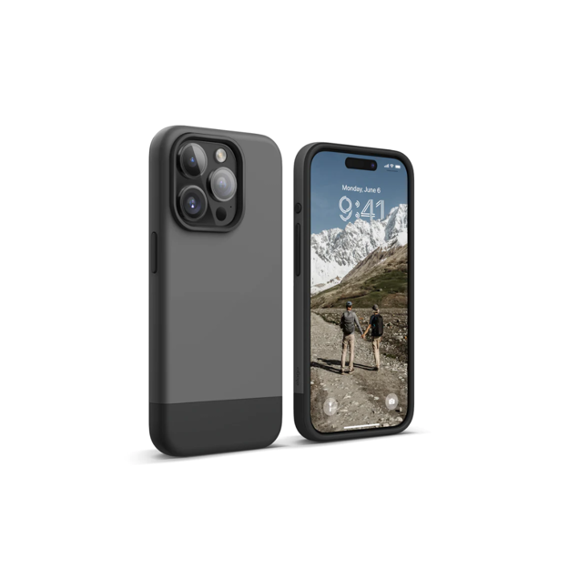صورة Elago iPhone 15 Pro Magnetic Glide, Dark Gray/Black