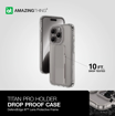 صورة AMAZING THING  IPHONE 15 PRO TITAN PRO HOLDER DROP PROOF CASE, GREY