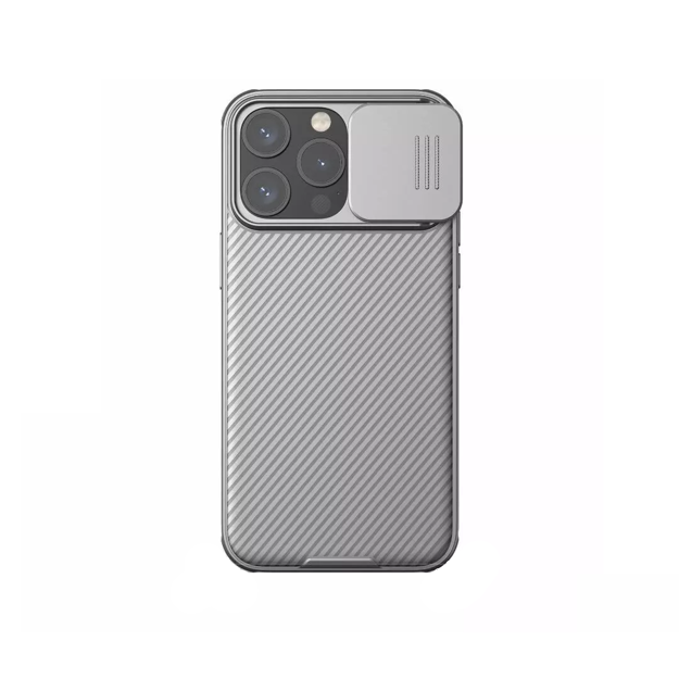 صورة Nilkin iPhone 15 Pro Camshield Pro, Gray