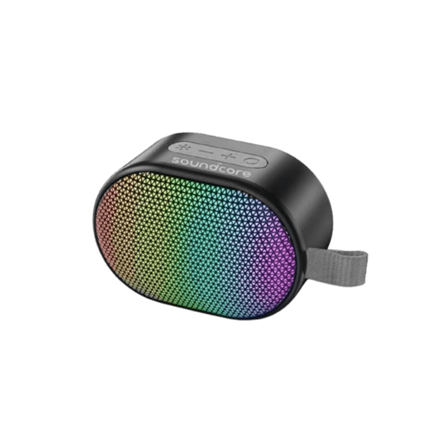 صورة Soundcore Pyro Mini Portable Bluetooth Speaker, Black