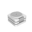 صورة Porodo 3 in 1 Multi-Device Wireless Charger, White