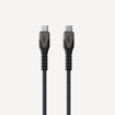 صورة UAG 1.5m USBC-USBC Rugged Kevlar Cable, Black/Grey