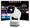 صورة Rechargeable 4K Pan-Tilt Lamp Projector
