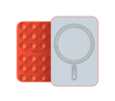 صورة SKINARMA STAX MAGNETIC SUCTION MOUNT,  ORANGE