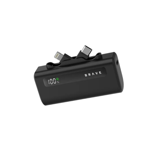 صورة Brave Mini 5000mAh Power Bank, PD 20W Black