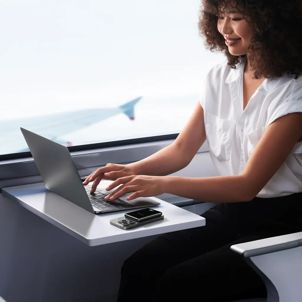 Powerology Skye 10000mAh MagSafe Power Bank - Black.webp