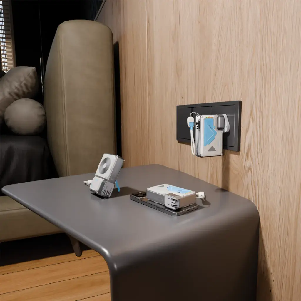 Powerology 10000mAh Wall Charger MagSafe Power Bank (5).webp