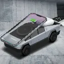 Porodo Cyber Dock Wireless Charger with Rotating Stand - Gray (3).webp