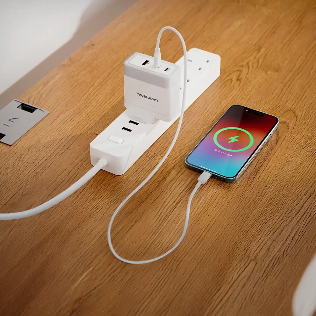 Powerology Lunex Series Fast Charging Adapter PD 100W9.webp