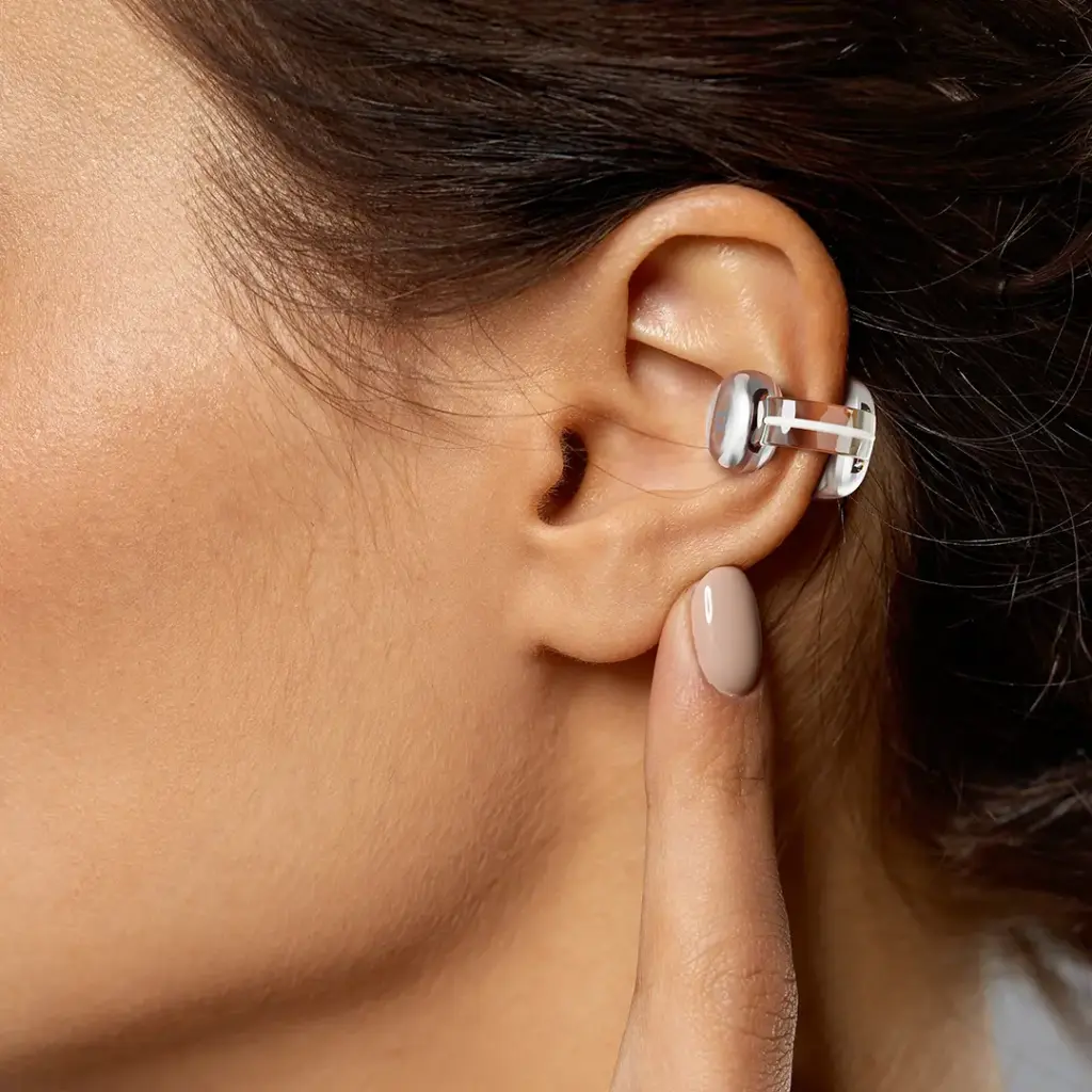 Powerology Savai Open-Ear Clip-On Earbuds - WH3.webp